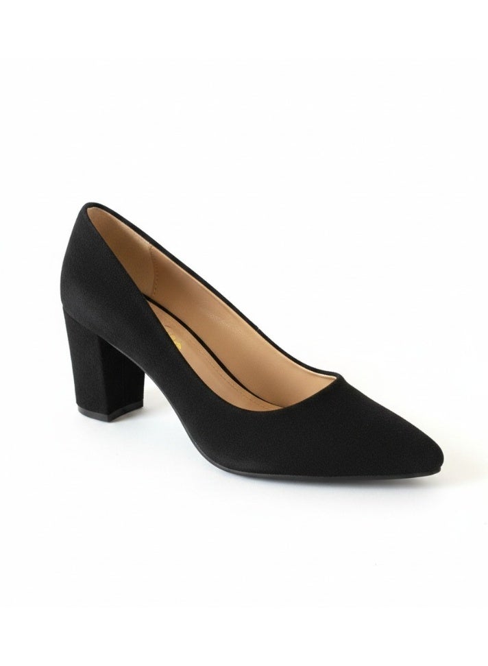 Vbranda Elegant high-heel shoes suede with a classic design R-800 - Image 2